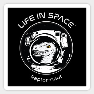 Life in Space: Raptor-naut Sticker